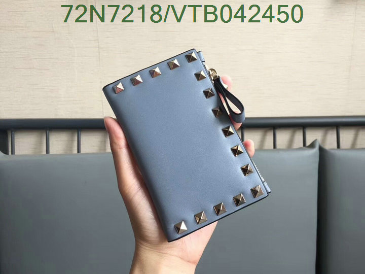 Valentino Bag-(Mirror)-Wallet-,Code: VTB042450,$:72USD