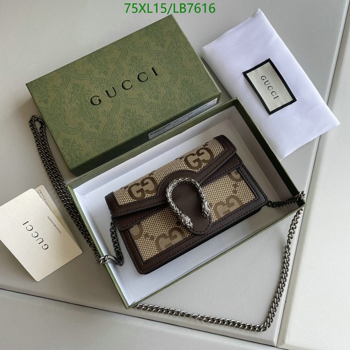 Gucci Bag-(4A)-Dionysus-,Code: LB7616,$: 75USD