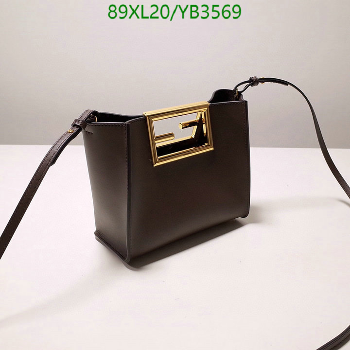 Fendi Bag-(4A)-Diagonal-,Code: YB3569,$: 89USD