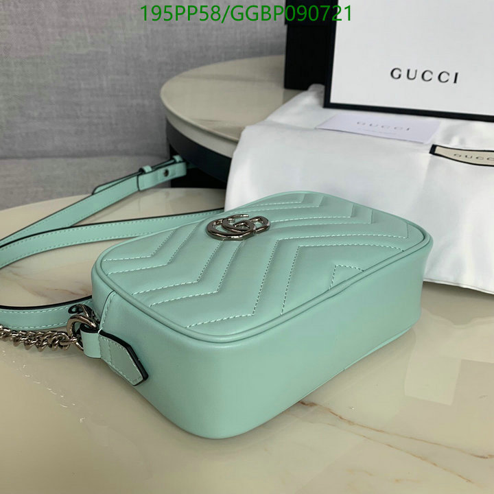 Gucci Bag-(Mirror)-Marmont,Code: GGBP090721,$:195USD