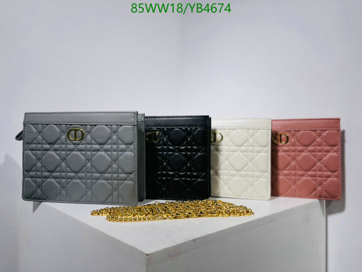 Dior Bags-(4A)-Caro-,Code: YB4674,$: 85USD