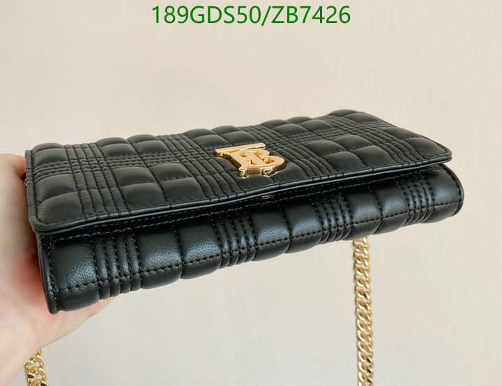 Burberry Bag-(Mirror)-Diagonal-,Code: ZB7426,$: 189USD