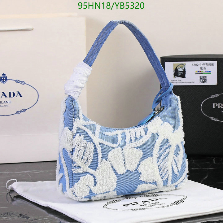 Prada Bag-(4A)-Re-Edition 2000,Code: YB5320,$: 95USD