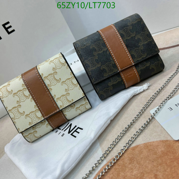 Celine Bag-(4A)-Wallet-,Code: LT7703,$: 65USD