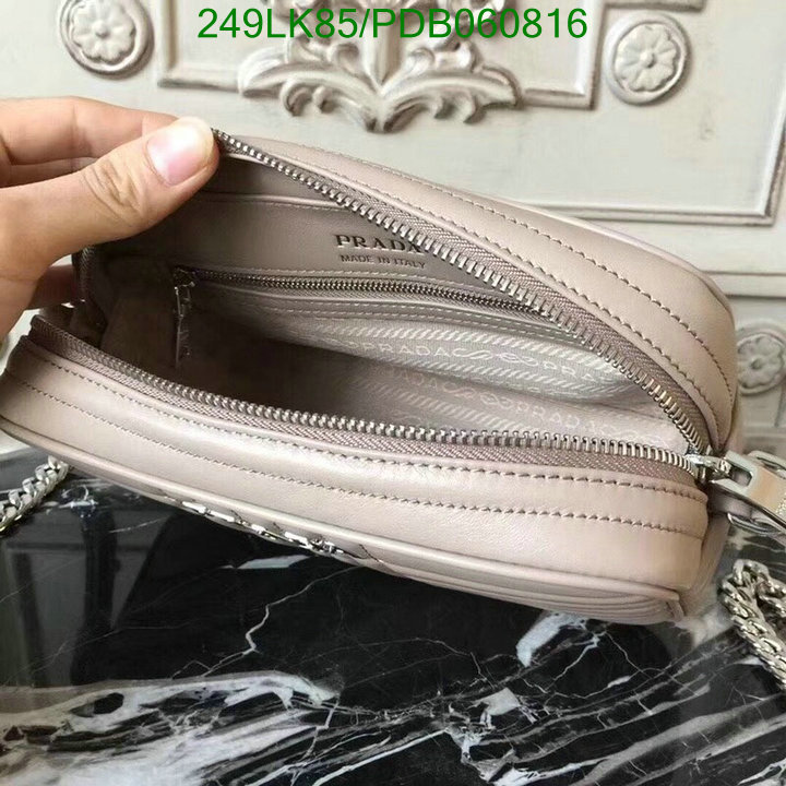 Prada Bag-(Mirror)-Diagonal-,Code: PDB060816,$: 249USD