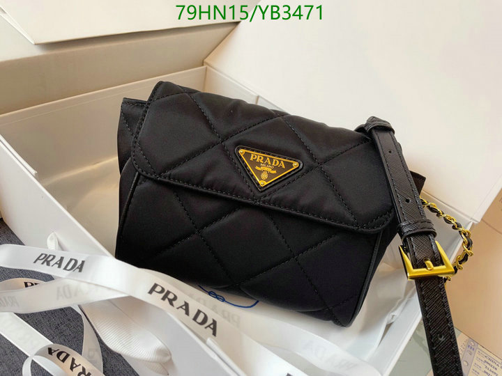 Prada Bag-(4A)-Diagonal-,Code: YB3471,$: 79USD