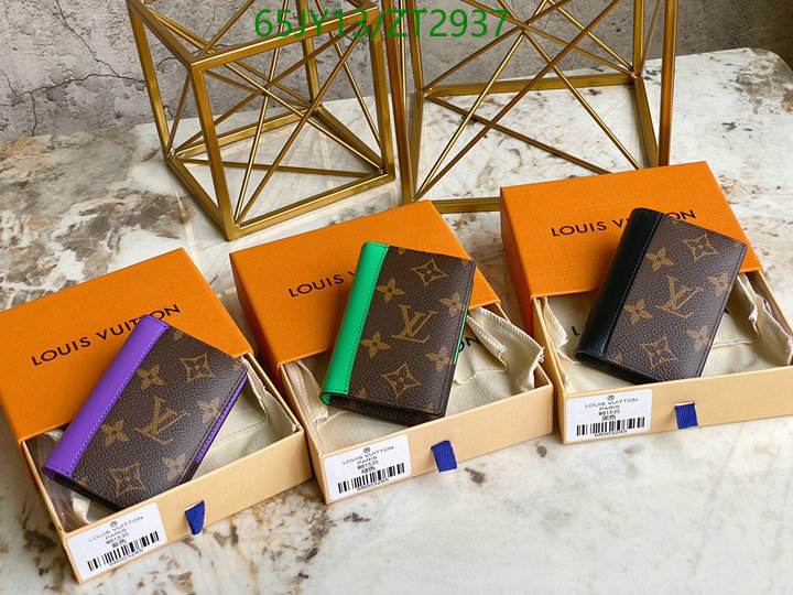 LV Bags-(Mirror)-Wallet-,Code: ZT2937,$: 65USD