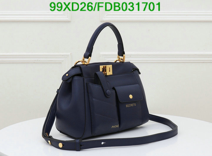 Fendi Bag-(4A)-Handbag-,Code: FDB031701,$:99USD