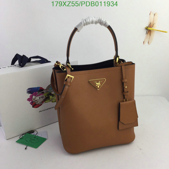 Prada Bag-(Mirror)-Handbag-,Code: PDB011934,$:179USD