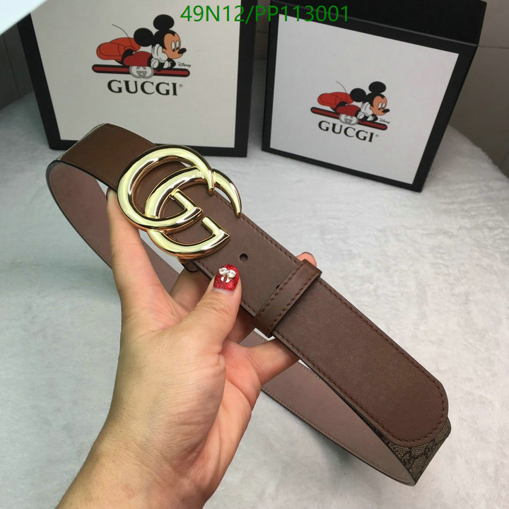 Belts-Gucci, Code: PP113001,$: 49USD