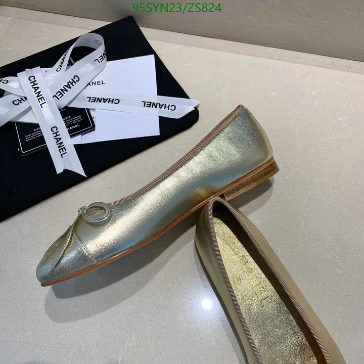 Chanel-Ballet Shoes,Code: ZS824,$: 95USD