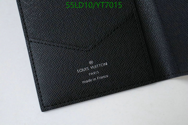 LV Bags-(Mirror)-Wallet-,Code: YT7015,$: 55USD