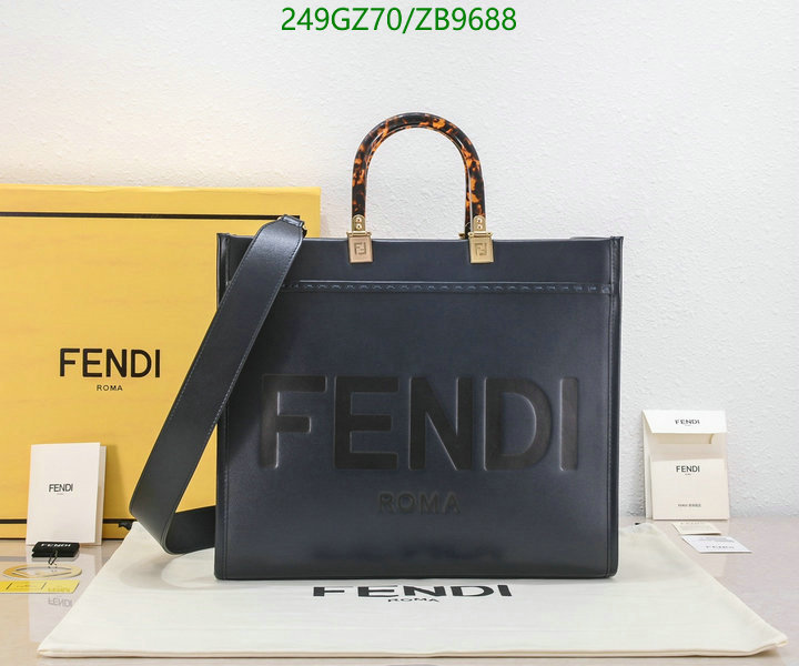 Fendi Bag-(Mirror)-Sunshine,Code: ZB9688,$: 249USD