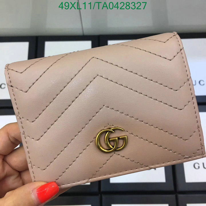 Gucci Bag-(4A)-Wallet-,Code:TA0428325,$: 49USD