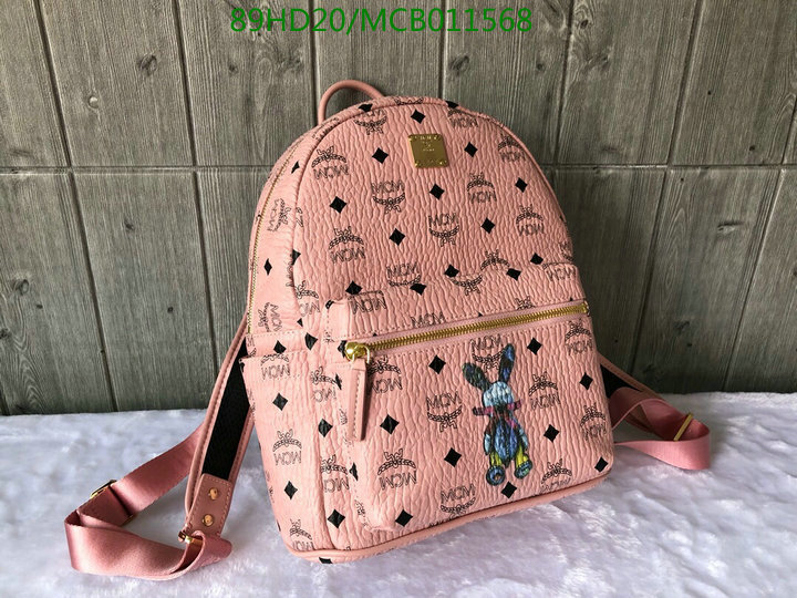 MCM Bag-(Mirror)-Backpack-,Code: MCB011568,$:89USD