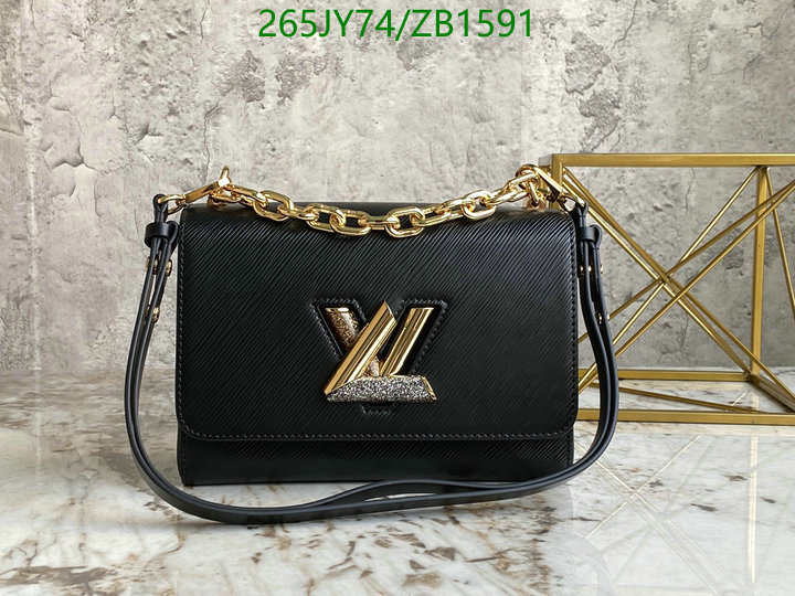 LV Bags-(Mirror)-Pochette MTis-Twist-,Code: ZB1591,$: 265USD