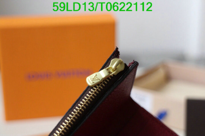 LV Bags-(Mirror)-Wallet-,Code: T0622112,$: 59USD