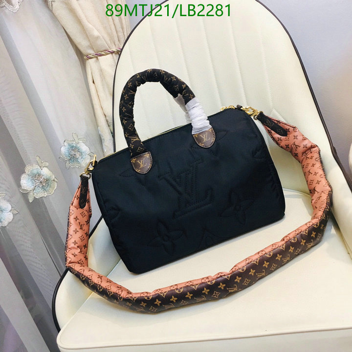 LV Bags-(4A)-Speedy-,Code: LB2281,$: 89USD