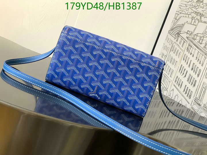 Goyard Bag-(Mirror)-Diagonal-,Code: HB1387,$: 179USD