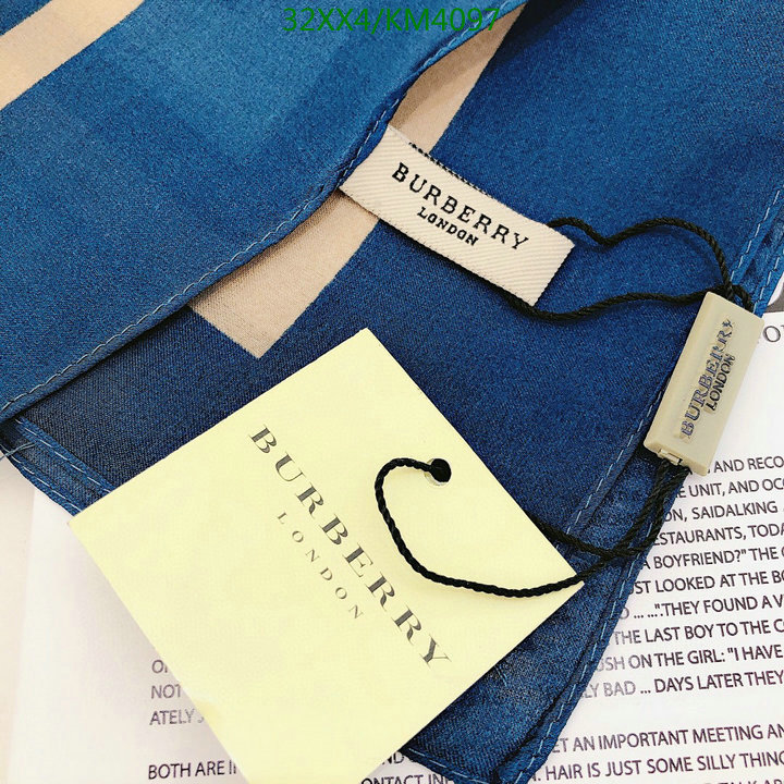 Scarf-Burberry, Code: KM4097,$: 32USD