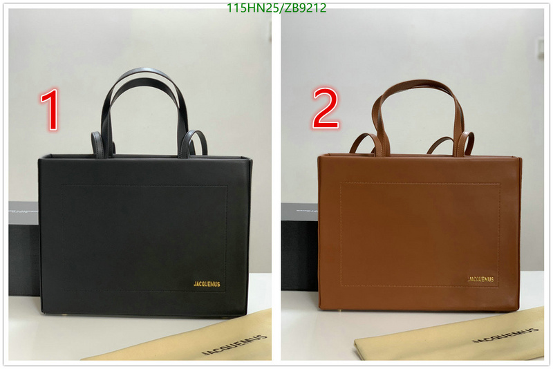 Jacquemus Bag-(4A)-Handbag-,Code: ZB9212,$: 115USD
