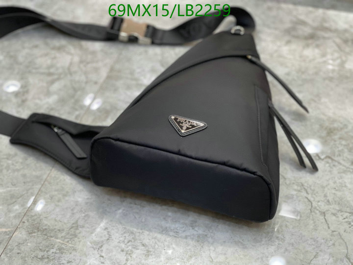 Prada Bag-(4A)-Diagonal-,Code: LB2259,$: 69USD
