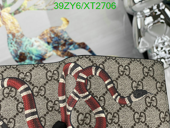 Gucci Bag-(4A)-Wallet-,Code: XT2706,$: 39USD