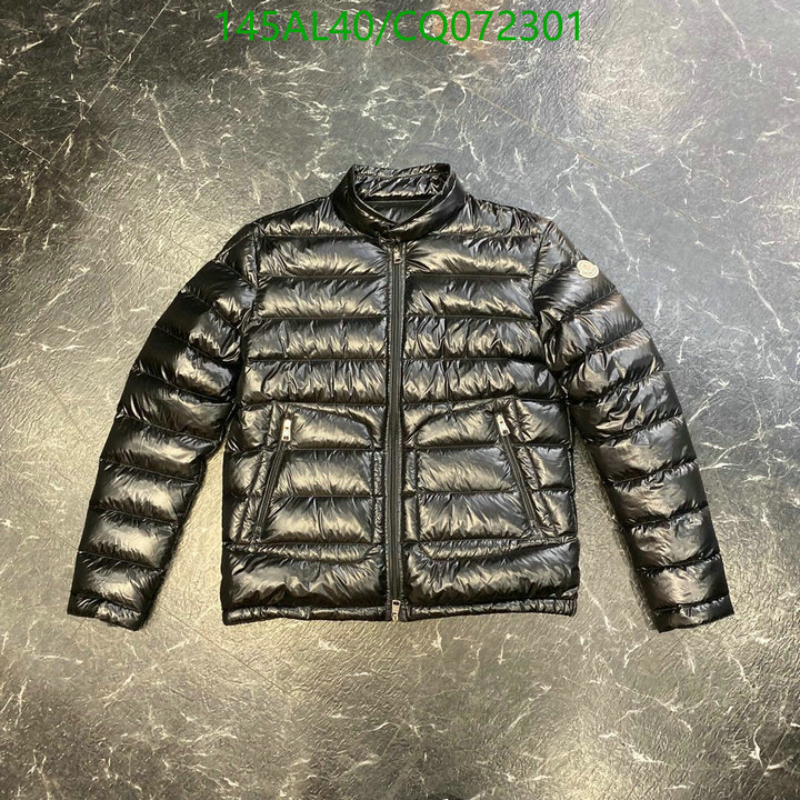 Down jacket Men-Moncler, Code: CQ072301,$: 145USD