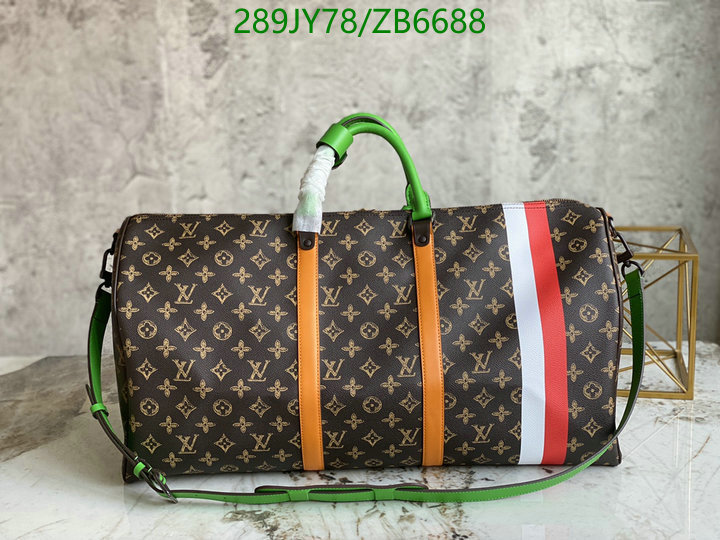 LV Bags-(Mirror)-Keepall BandouliRe 45-50-,Code: ZB6688,$: 289USD