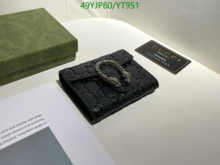 Gucci Bag-(4A)-Wallet-,Code: YT951,$: 49USD