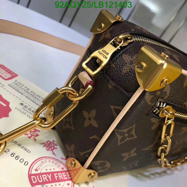 LV Bags-(4A)-Petite Malle-,Code: LB121403,$: 92USD