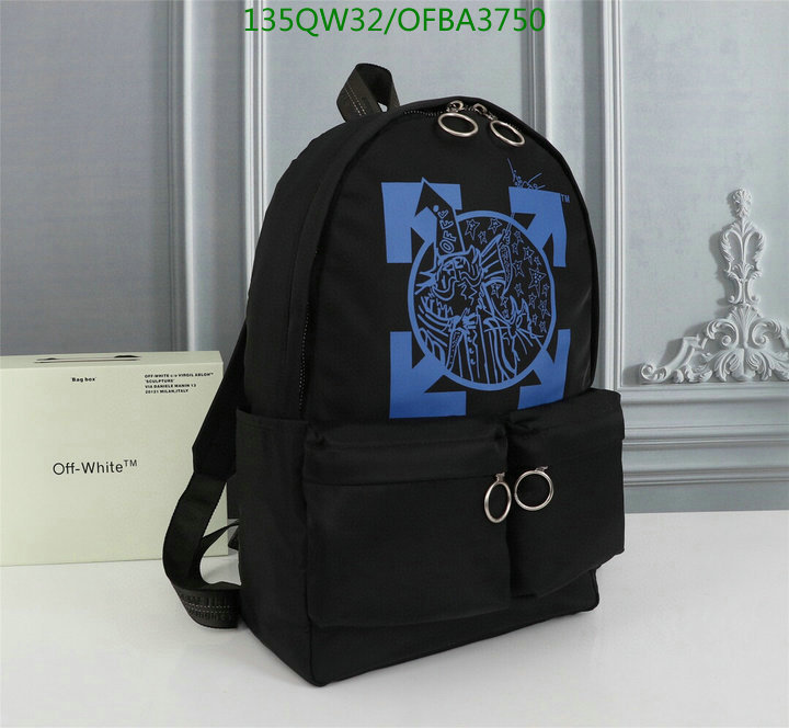 Off-White Bag-(Mirror)-Backpack-,Code: OFBA3750,$: 135USD