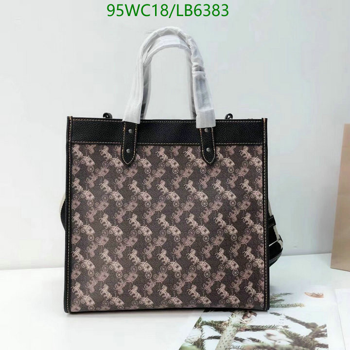 Coach Bag-(4A)-Tote-,Code: LB6383,$: 95USD