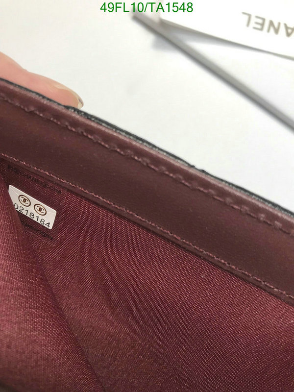 Chanel Bags ( 4A )-Wallet-,Code: TA1548,$: 59USD