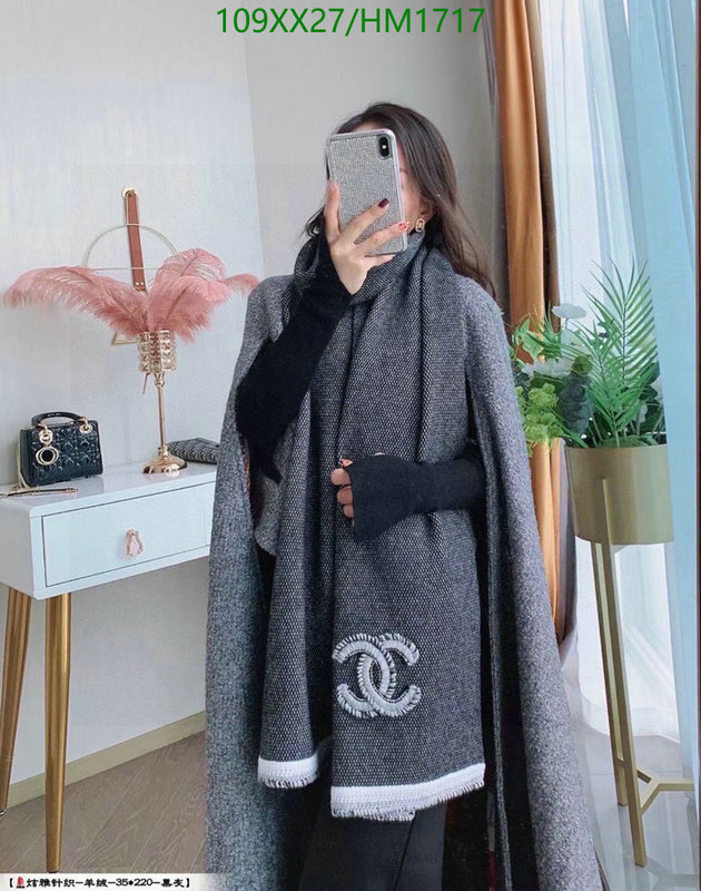 Scarf-Chanel, Code: HM1717,$: 109USD