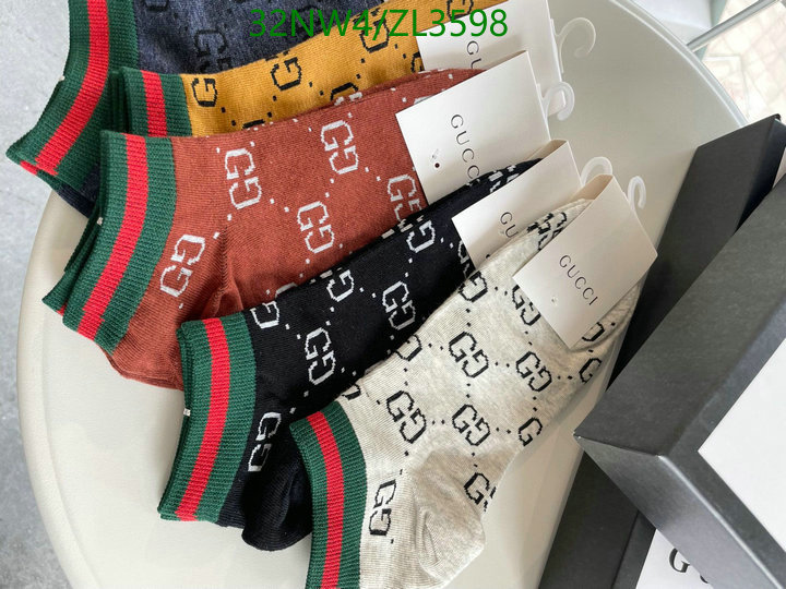 Sock-Gucci, Code: ZL3598,$: 32USD