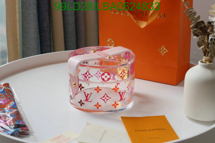 LV Bags-(Mirror)-Vanity Bag-,Code: LBA0624833,$: 99USD