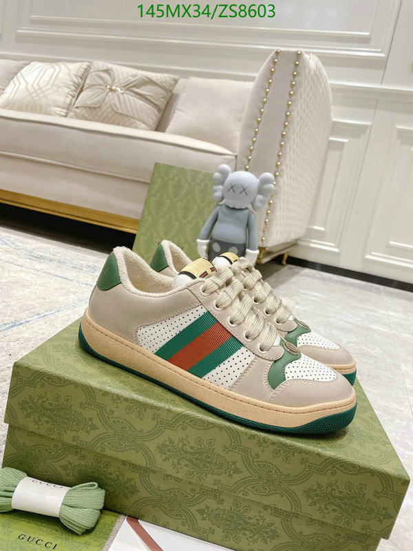 Men shoes-Gucci, Code: ZS8603,$: 145USD