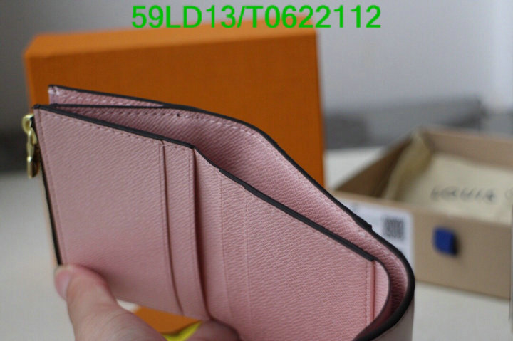 LV Bags-(Mirror)-Wallet-,Code: T0622112,$: 59USD