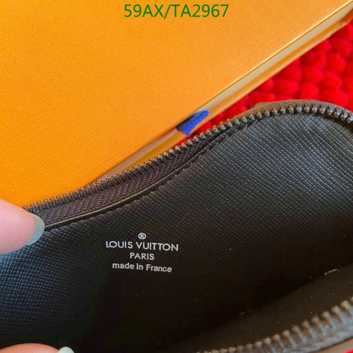 LV Bags-(4A)-Wallet-,Code: TA2967,$: 59USD