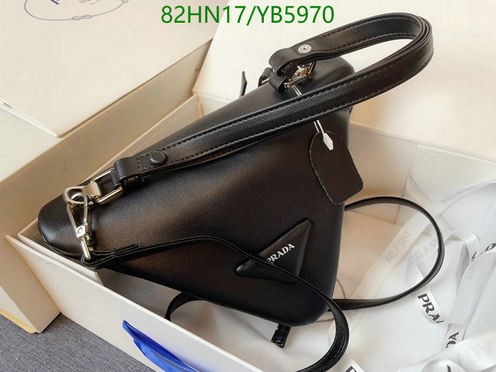 Prada Bag-(4A)-Triangle-,Code: YB5970,$: 82USD