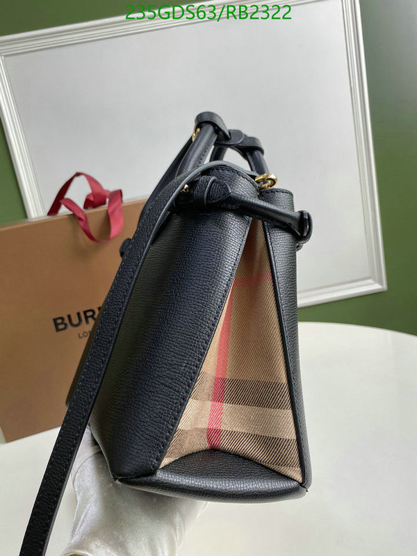 Burberry Bag-(Mirror)-Handbag-,Code: RB2322,$: 235USD