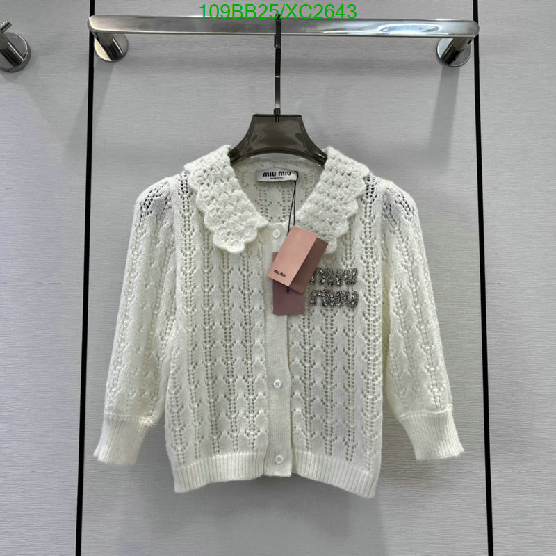 Clothing-MIUMIU, Code: XC2643,$: 109USD