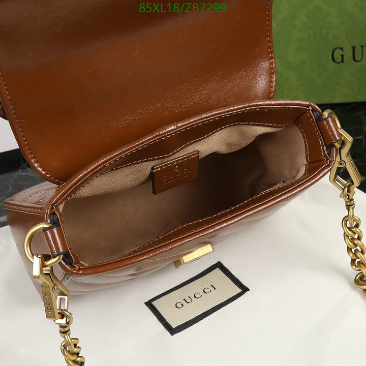 Gucci Bag-(4A)-Marmont,Code: ZB7299,$: 85USD