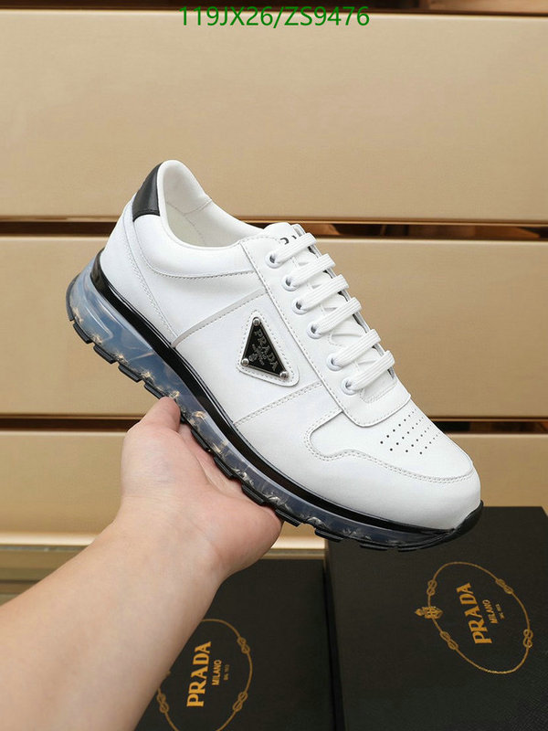 Men shoes-Prada, Code: ZS9476,$: 119USD