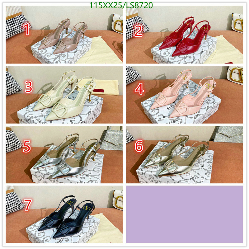 Women Shoes-Valentino, Code: LS8720,$: 115USD