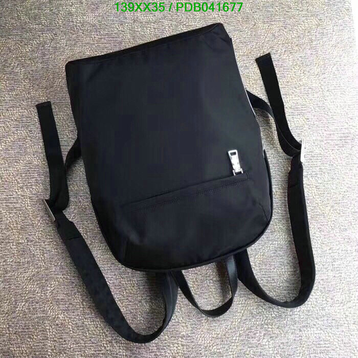 Prada Bag-(Mirror)-Backpack-,Code: PDB041677,$: 139USD