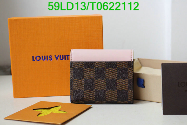 LV Bags-(Mirror)-Wallet-,Code: T0622112,$: 59USD