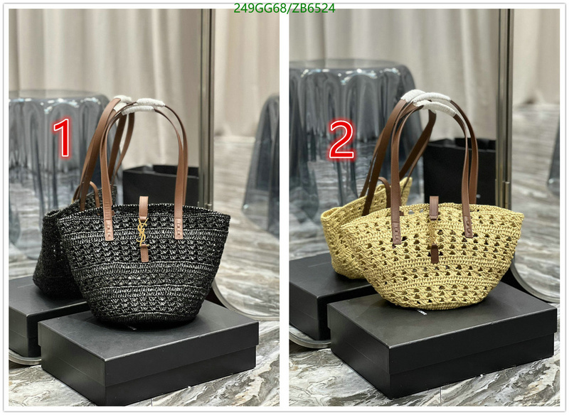 YSL Bag-(Mirror)-Handbag-,Code: ZB6524,$: 249USD