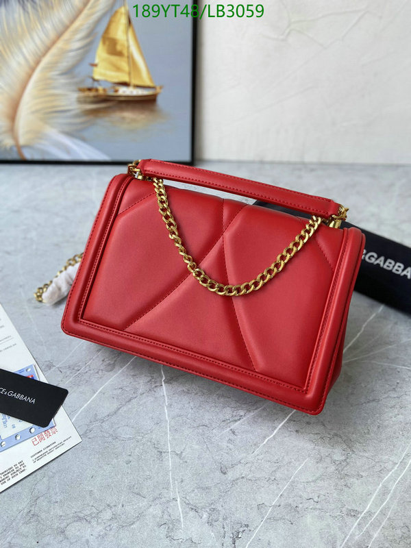 D&G Bag-(Mirror)-Diagonal-,Code: LB3059,$: 189USD